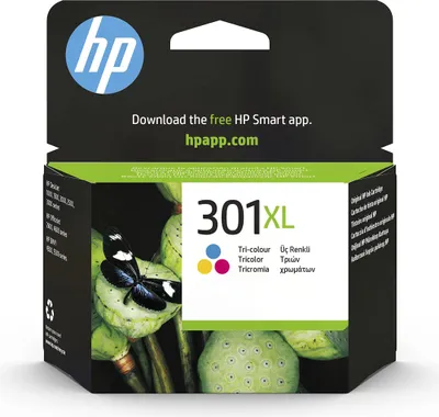 Image de HP 301XL High Yield Tri-color Original Ink Cartridge cartouche d'encre 1 pièce(s) Rendement élevé (XL) Cyan, Magenta, Jaune
