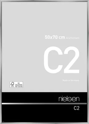 Produktbild von nielsen Aluminium Bilderrahmen C2, 50x70 cm, Silber