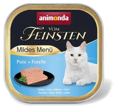 Image de Animonda Vom Feinsten Adult Menu doux dinde & truite 100gx32