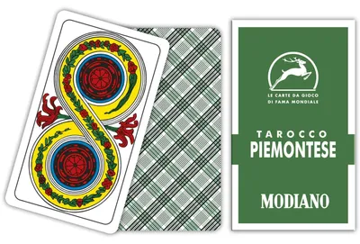 Image de Modiano, jeu de cartes italien "Tarock" de Piémont, référence 300766