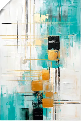 Produktbild von ARTland Poster ABSTRAKTE KUNST Lebensentscheidungen Größe: 60x90 cm