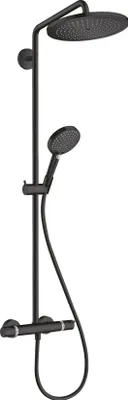 Immagine prodotto di hansgrohe Showerpipe Croma Select S 280 con doccetta Raindance nero opaco, 1 pz.