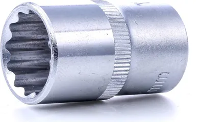Produktbild von Yato YT-1279, Buchse, 1/2", Metrisch, 1 Kopf/Köpfe, 17 mm, Chrom-Vanadium-Stahl