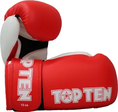 Produktbild von Boxhandschuhe XLP versch. Farben Rot/Weiß 16oz