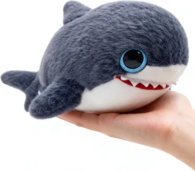 Obrázek produktu pro Plyšový žralok, měkký, 30 cm, plyšová hračka pro děti