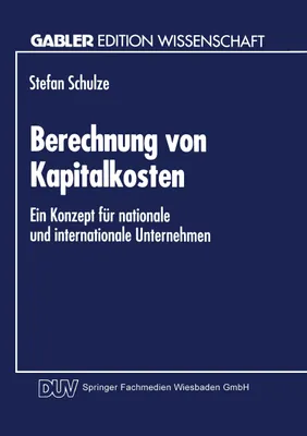 Produktbild von Berechnung von Kapitalkosten