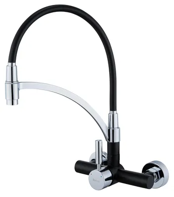 Obrázek produktu pro Flexibilní kuchyňská baterie, nástěnná, z nerezové oceli