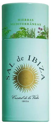 Produktbild von Sal de Ibiza Granito con Hierbas / mit mediterranen Kräutern, Streuer 55 gr.