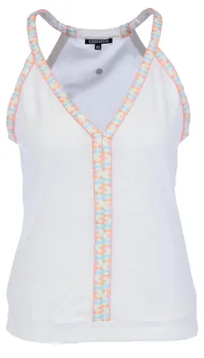 Produktbild von CHIEMSEE Top, V-Ausschnitt Damen Weiß - S