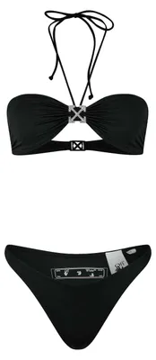 Produktbild von Off White - Bikini Oberteil-Set für Damen GT14555 (32 DE) (Schwarz)