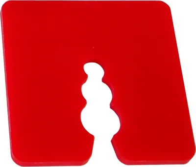 Produktbild von Distanzstück / Abstandhalter rot 3 mm / Btl a 100 Stück