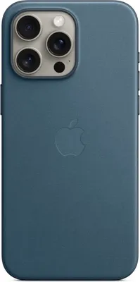 Produktbild von Apple iPhone 15 Pro Max Hülle - Recycelte Mikrofaser - Hard Case, Backcover - Blau