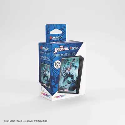 Produktbild von Gamegenic MTG Marvel’s Spider-Man Premium-Kartenhüllen – Venom