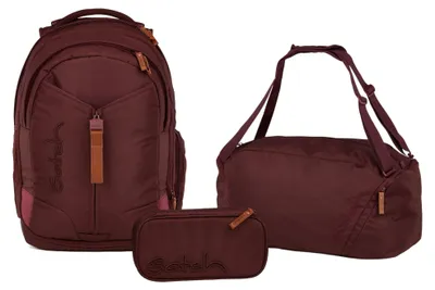 Produktbild von Satch Schulrucksack-Set MATCH Nordic Ruby 3-teilig, ab. 5. Klasse