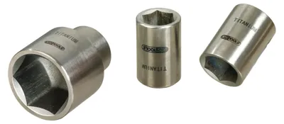 Immagine prodotto di KS TOOLS Chiave a bussola esagonale TITANplus da 3/8", 1,1/16'' (965.3908)