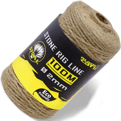 Produktbild von Black Cat Stone Rig Line 2mm - 100m Sisal Seil für Steinmontagen