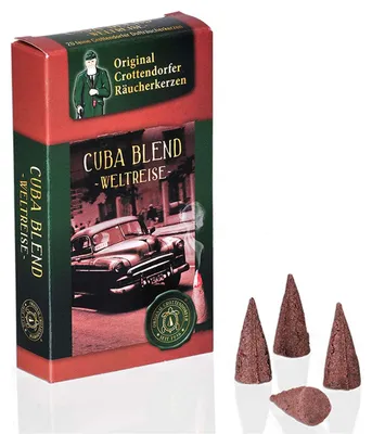 Produktbild von Crottendorfer Räucherkerzen - Weltreise - Cuba Blend von Crottendorfer