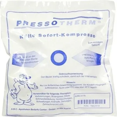 Image de Pressotherm Compresses instantanées pour le froid 1 pc