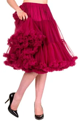 Immagine prodotto di Banned Petticoat - Lifeforms, colore bordeaux, taglia M/L