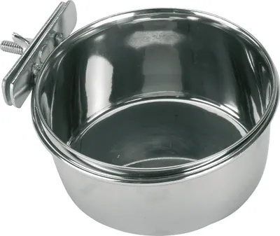 Immagine prodotto di KERBL Edelstahlnapf Napf mit 300 ml Wanne Schraubbefestigung 83970