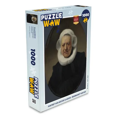 Obrázek produktu pro MuchoWow® Puzzle 1000 dílků Portrét Aechje Claesdr - Rembrandt van Rijn - Hračky - Pro malé i velké - Hry - Skládačky