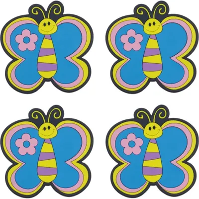 Obrázok produktu pre Sada 4 podtáckov – 10 x 10 cm – 4 ks – modrá