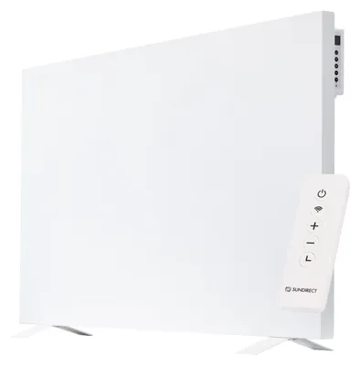 Produktbild von Infrarot-Heizpaneel HybridPro - 1000 W - Rot - Infrarot- und Konvektionsheizung - Für Wandmontage - Für den Innenbereich