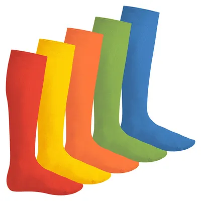 Produktbild von Footstar EVERYDAY! 5 PAAR Damen & Herren Kniestrümpfe - Prism 35-38