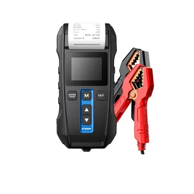 Zdjęcie produktu dla Tester akumulatorów, funkcja drukarki, test obciążenia akumulatora samochodowego 12V, BT300P