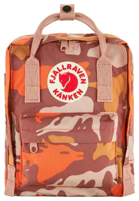 Produktbild von Fjällräven Kånken Graphics Mini - Rucksack 29 cm (chalkrose-hidden animals)