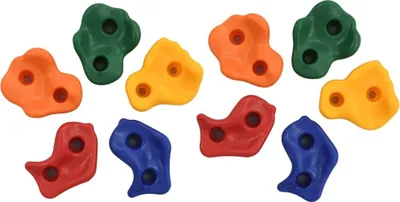 Image de Pierres d'escalade 10 pcs Multicolore PE