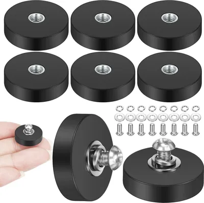 Produktbild von Neodymiummagnete - starke gummierte Magnete - 10 Stück