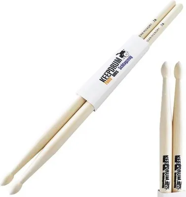 Produktbild von keepdrum 5B Hickory Schlagzeugstöcke 1 Paar
