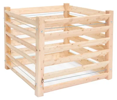 Produktbild von Westmann Holz Komposter Konni M Lärchenholz Natur 100x100x80 cm