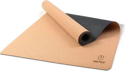 Produktbild von Famanu Yogamat aus Kork und Gummi - Antirutsch, 100% natürlich und biologisch abbaubar