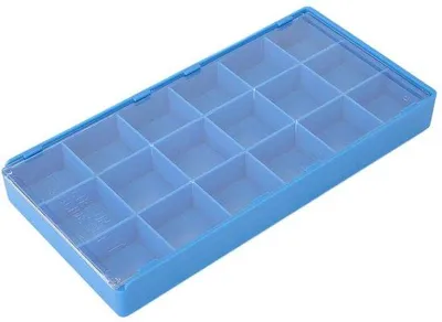 Produktbild von Praktische, lichtgewichte, dekselloze Opbergbox mit 8 Fächern für Uhrenzubehör