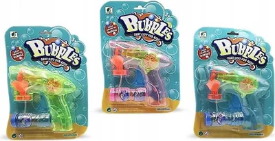 Image de Pistolet à bulles pour enfants avec 55 ml de liquide