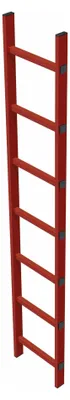 Produktbild von Zarges Schachtleiter 300mm lichte Breite GFK, 12 Sprossen
