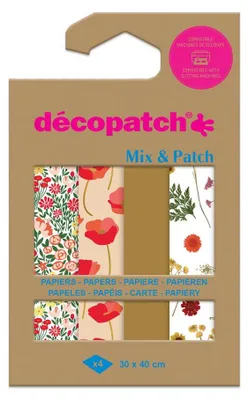 Obrázek produktu pro Décopatch DP032C, Umělecký papír, 4 listy