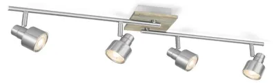 Produktbild von Besselink licht D900640-20, GU10, 4 Glühbirne(n), LED, 345 lm, Silber