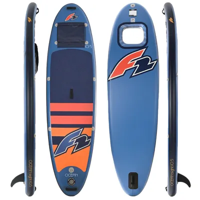 Produktbild von F2 SUP Stand Up Paddle Board Ocean Sight Board Only 320cm 10,5 Blau