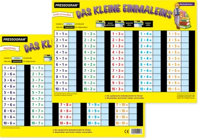 Produktbild von TimeTEX Zaubertafel "Mathematik" Kleines 1 x 1