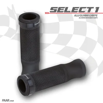 Produktbild von Griffgummiset Select1 7/8-22mm schwarz