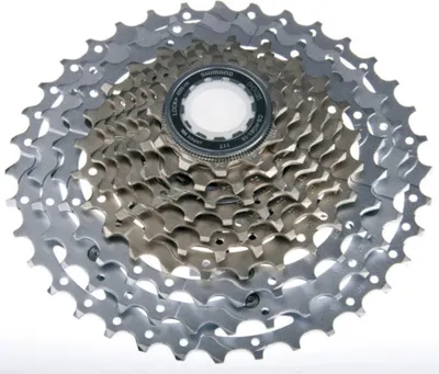 Produktbild von Shimano CS-HG81, Fahrradritzel, Mountainbike, Silber, 351 g