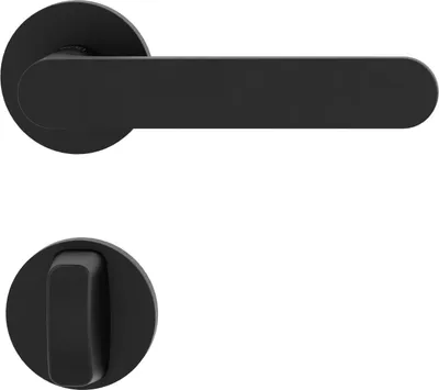Produktbild von Griffwerk VAYA 291 AVUS fast2fix Fast2Fix Rosetten rund WC Graphitschwarz