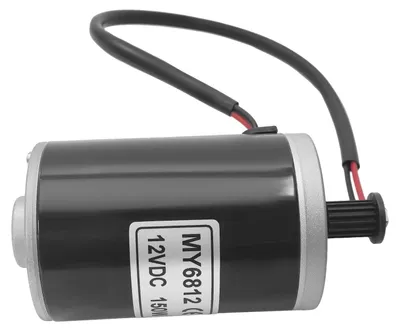 Produktbild von Synchronradmotor, DC 12V, 150W, Nennspeed 2750 U/min, Nennstrom 14,5 A, Abmessungen 136mm x 68mm