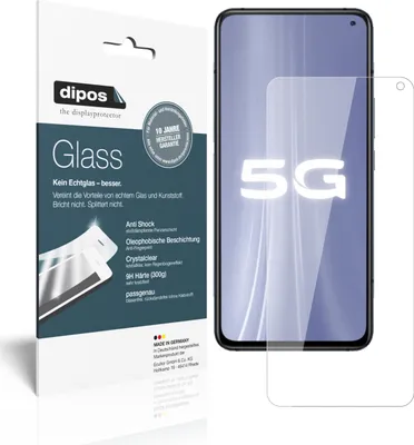 Obrázek produktu pro 2x ochranná fólie pro Vivo iQOO 3 - Anti-Shock 9H fólie dipos Glass plastové sklo