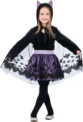 Immagine prodotto di Mamma Pipistrello Viola Costume Junior Viola 7-9 Anni Viola 7-9 Anni