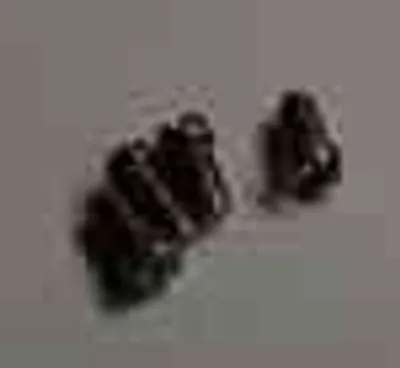Produktbild von 1448 Madenschraube M 2,6 x 5 mm mit Kopf und stumpfer Spitze im 100er Pack