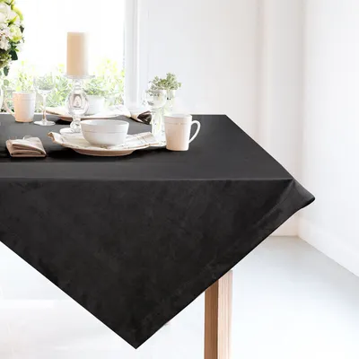 Obrázek produktu pro Slavnostní ubrus stolní dekorace MELINDA černý 85x85 černý